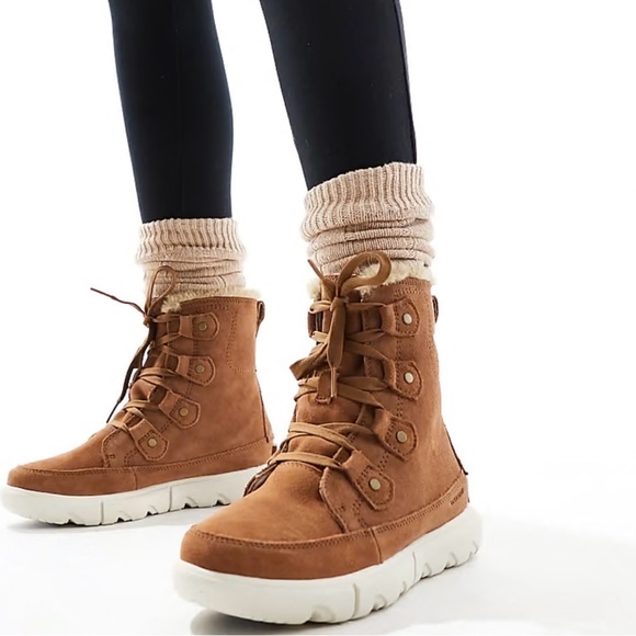Sorel Shoes - SOREL Explorer II Joan Lace Up Boots | Waterproof | Size 7.5 | Worn Lightly